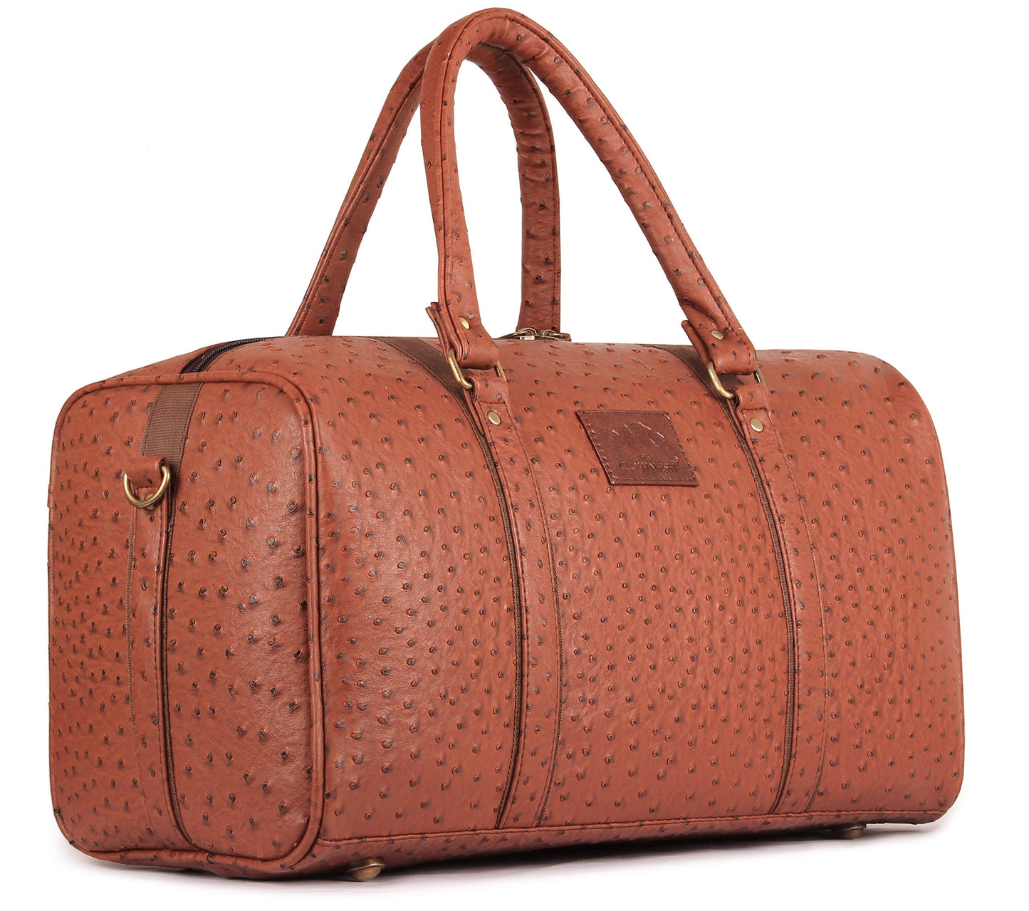 The Clownfish Synthetic 47 cms Mud Brown Travel Duffle (TCFDBFL-GT26LMBR1)