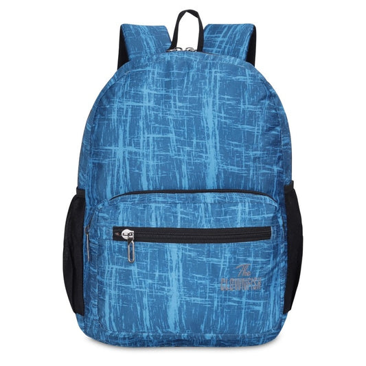 THE CLOWNFISH Marcellus Polyester 21.5 Litres Unisex Travel Laptop Backpack for 14 inch Laptops (Arctic Blue)