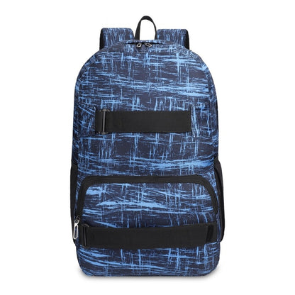 THE CLOWNFISH Hamilton Polyester 18 Litres Unisex Travel Laptop Backpack for 14 inch Laptop (Cobalt Blue)