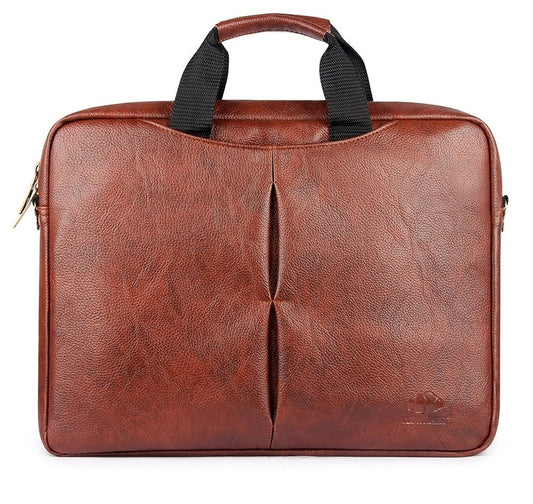 Clownfish Vegan Leather Laptop Bag - Stylish messenger bag