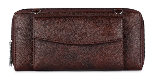 THE CLOWNFISH Dark Brown Women's Wallet