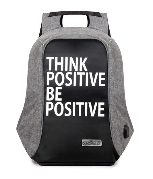 Clownfish Think Positive Anti Theft Backpack - Work use