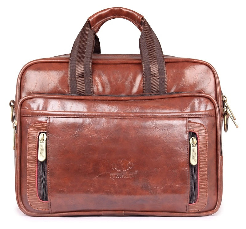 The Clownfish Commuter Series Multipurpose Tiffin Lunch Bag for Office (Burnt Brown)