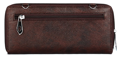 THE CLOWNFISH Dark Brown Women's Wallet