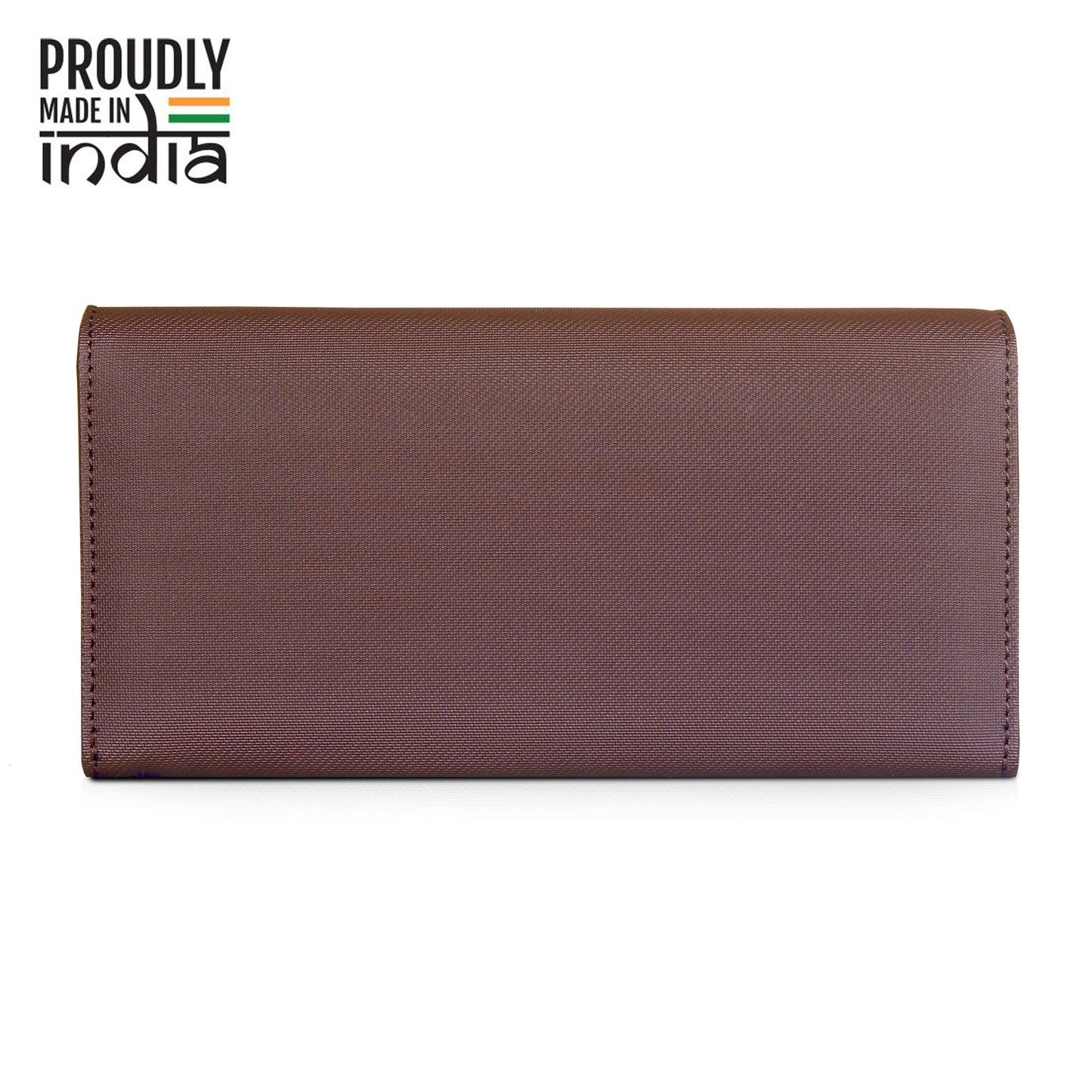 THE CLOWNFISH Valentina Womens Wallet (Brown)