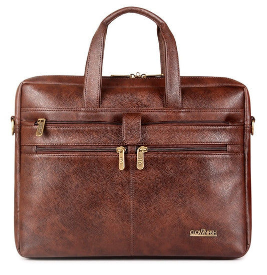 Clownfish Diego Laptop Briefcase - Travel Friendly Design