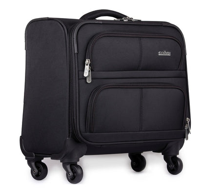 THE CLOWNFISH Drifter 44 litre Polyester Black Laptop Roller Case