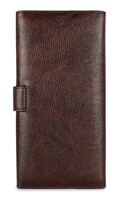 THE CLOWNFISH Honey Brown Passport Wallet (TCFTWLGL-HBR2)