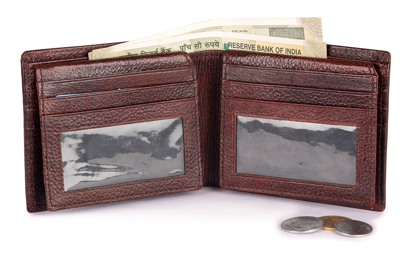 THE CLOWNFISH Chocolate Men's Wallet (TCFWGL-GTCHO3)