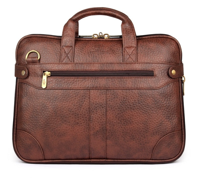 Clownfish Cinnamon Laptop Briefcase - Versatile and Chic