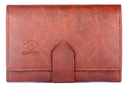 THE CLOWNFISH Tan Women's Wallet (TCFLWLFL-ABTN6)