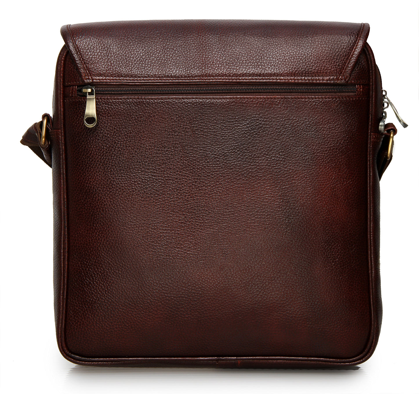 THE CLOWNFISH Leather Laptop Bag - Premium Quality & Multiple Pockets | Ideal for Business | 8.3 Litres | Brown