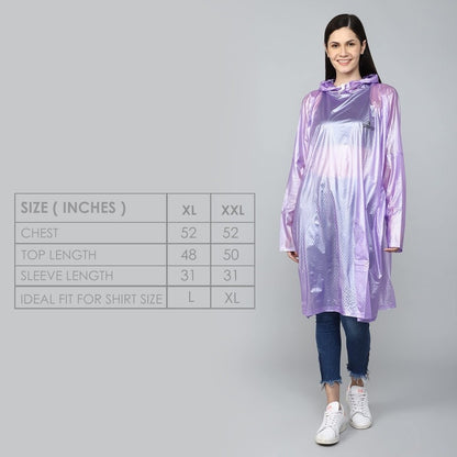 CLOWNFISH Women's Raincoat - Everyday Wear