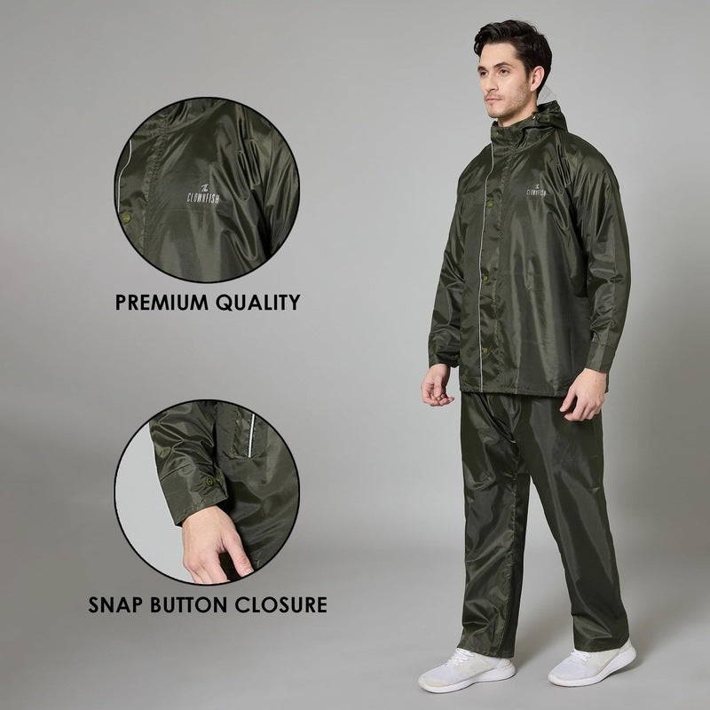 CLOWNFISH men's rainwear - stylish for outdoor workers